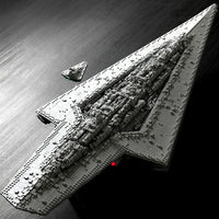 Thumbnail for Building Blocks MOC Star Wars UCS Executor Class Dreadnought Bricks Toy - 4