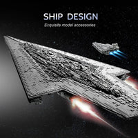 Thumbnail for Building Blocks MOC Star Wars UCS Executor Class Dreadnought Bricks Toy - 10