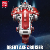 Thumbnail for Building Blocks MOC Star Wars UCS Old Republic Escort Cruiser Ship Bricks Toy - 9