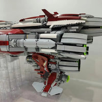 Thumbnail for Building Blocks MOC Star Wars UCS Old Republic Escort Cruiser Ship Bricks Toy Construction Set Toys - 16