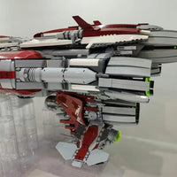 Thumbnail for Building Blocks MOC Star Wars UCS Old Republic Escort Cruiser Ship Bricks Toy - 16