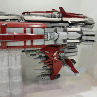 Thumbnail for Building Blocks MOC Star Wars UCS Old Republic Escort Cruiser Ship Bricks Toy - 12