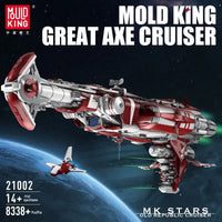 Thumbnail for Building Blocks MOC Star Wars UCS Old Republic Escort Cruiser Ship Bricks Toy - 7