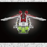 Thumbnail for Building Blocks MOC Star Wars UCS Republic Gunship Cruiser Bricks Toy - 10