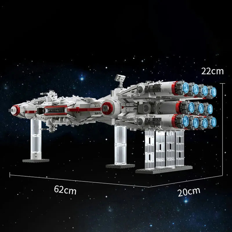 Building Blocks MOC Star Wars UCS Tantive IV Blockade Runner Bricks Toy - 24
