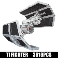 Thumbnail for Building Blocks MOC Star Wars UCS Tie Bomber Fighter Bricks Toy 21048 - 1