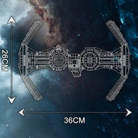 Thumbnail for Building Blocks MOC Star Wars UCS Tie Bomber Fighter Bricks Toy 21048 - 6