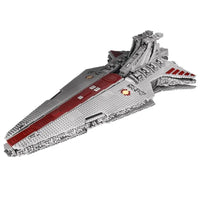 Thumbnail for Building Blocks MOC Star Wars Venator Class Republic Attack Cruiser Bricks Toy - 1