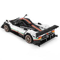 Thumbnail for Building Blocks MOC Supercar Pagani Zonda R Racing Car Bricks Toy 13060 - 3