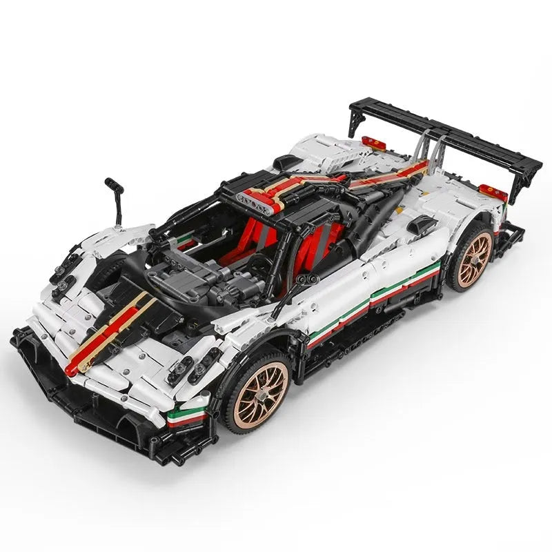 Building Blocks MOC Supercar Pagani Zonda R Racing Car Bricks Toy 13060 - 4
