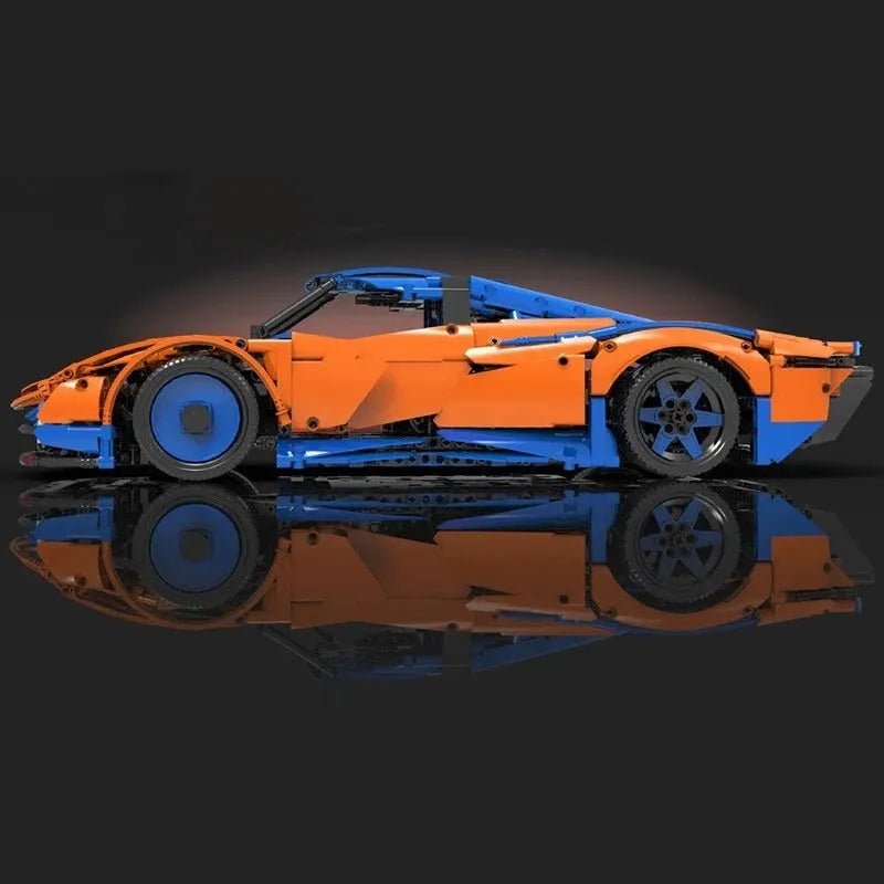 Building Blocks MOC Tech RC APP Speedtail Racing Car Bricks Toys 13098 Construction Set Toys - 5