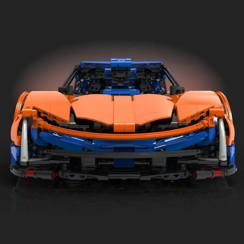 Building Blocks MOC Tech RC APP Speedtail Racing Car Bricks Toys 13098 Construction Set Toys - 6