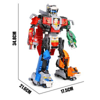 Thumbnail for Building Blocks MOC Tech RC Motorized Transformer Beast Robot Bricks Toy - 4