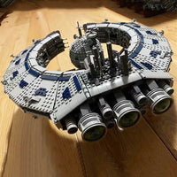 Thumbnail for Building Blocks MOC UCS Star Wars Lucrehulk Control Ship Bricks Toy 21008 - 14