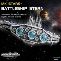 Thumbnail for Building Blocks MOC UCS Star Wars Lucrehulk Control Ship Bricks Toy 21008 - 7