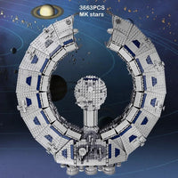 Thumbnail for Building Blocks MOC UCS Star Wars Lucrehulk Star Control Ship Bricks Toy 21008 Construction Set Toys - 18