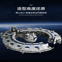 Thumbnail for Building Blocks MOC UCS Star Wars Lucrehulk Star Control Ship Bricks Toy 21008 Construction Set Toys - 10