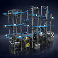 Thumbnail for Building Blocks Motorized Ball Contraption Marble Run Bricks Kids Toys Construction Set Toys - 2