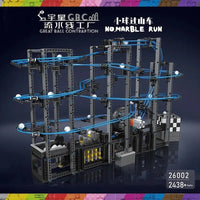 Thumbnail for Building Blocks Motorized Ball Contraption Marble Run Bricks Kids Toys Construction Set Toys - 7