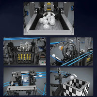 Thumbnail for Building Blocks Motorized Ball Contraption Marble Run Bricks Kids Toys Construction Set Toys - 5