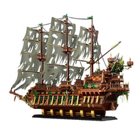 Thumbnail for Building Blocks Pirates Of Caribbean MOC 13138 Flying Dutchman Ship Bricks Toys - 1
