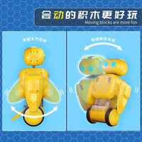 Thumbnail for Building Blocks RC APP Intelligent Cute Robot Bricks STEM Kids Toys Construction Set Toys - 4