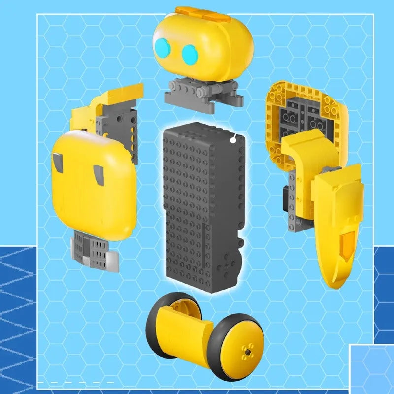 Building Blocks RC APP Intelligent Cute Robot Bricks STEM Kids Toys Construction Set Toys - 5