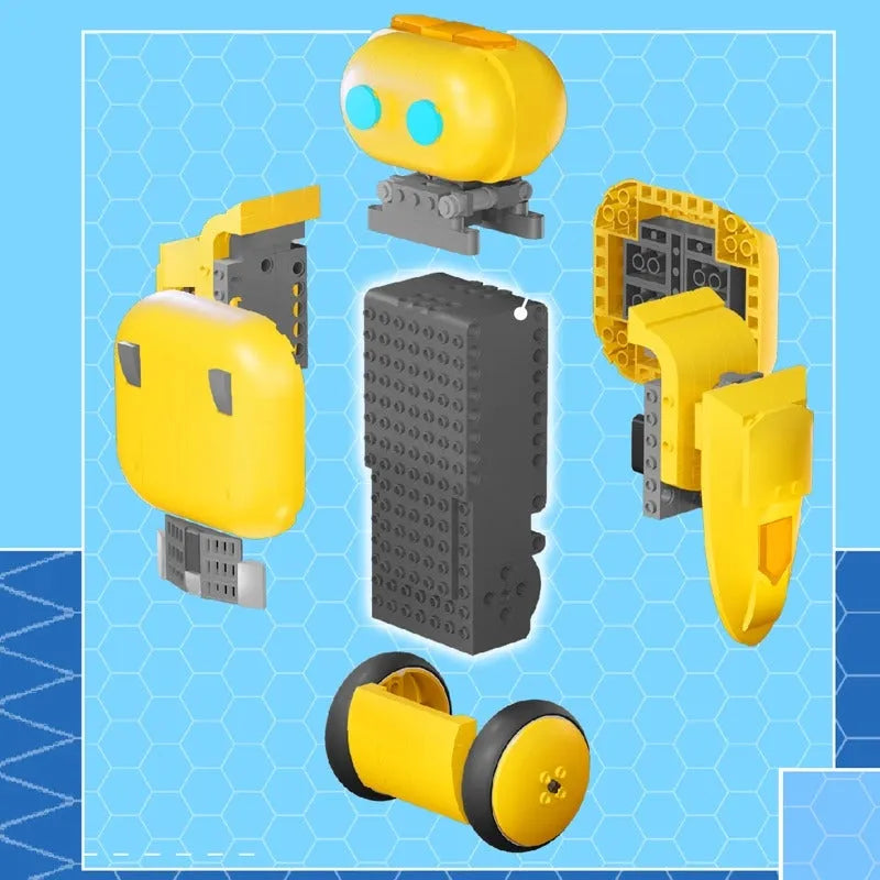 Building Blocks RC APP Intelligent Cute Robot Bricks STEM Kids Toys - 5