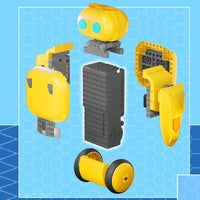 Thumbnail for Building Blocks RC APP Intelligent Cute Robot Bricks STEM Kids Toys Construction Set Toys - 5