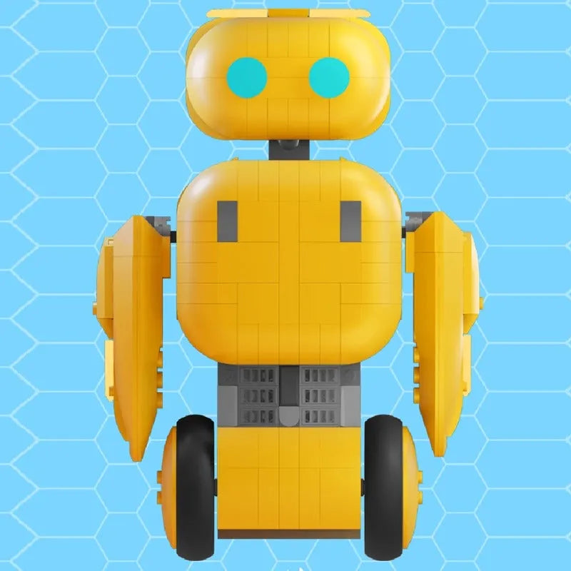 Building Blocks RC APP Intelligent Cute Robot Bricks STEM Kids Toys - 6