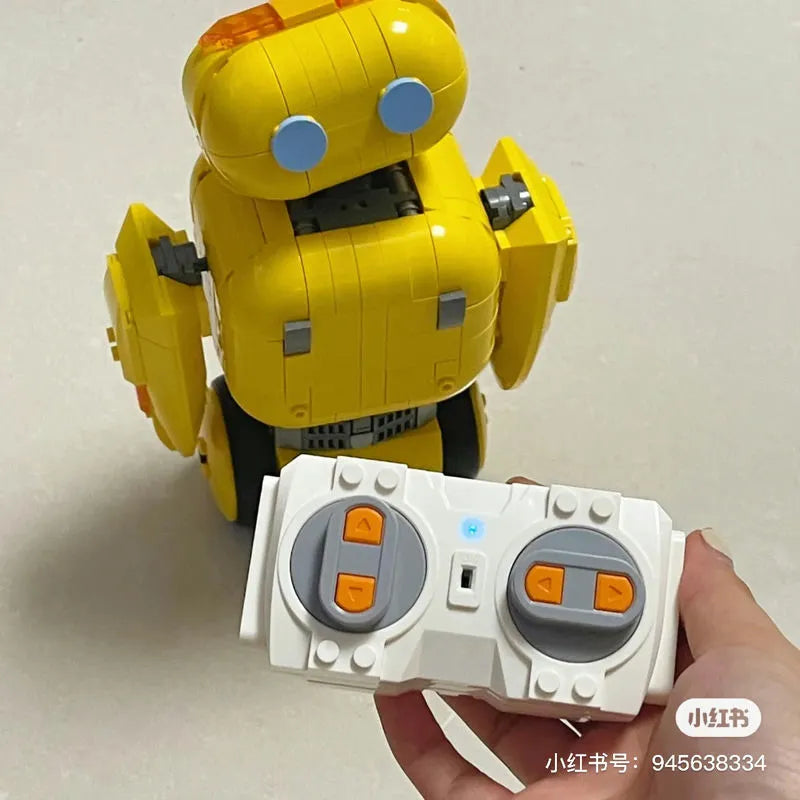 Building Blocks RC APP Intelligent Cute Robot Bricks STEM Kids Toys - 7