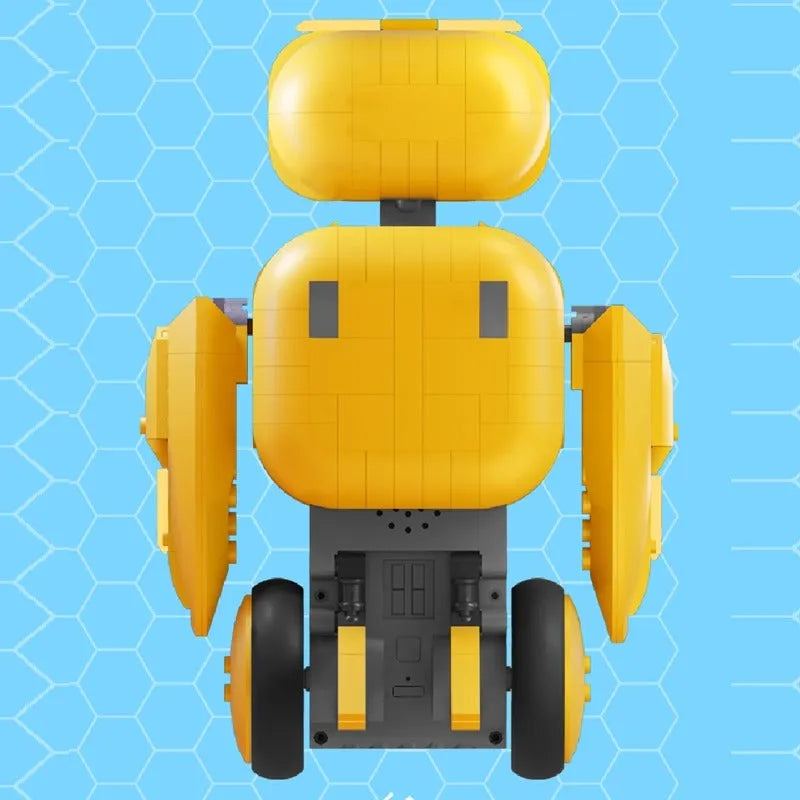 Building Blocks RC APP Intelligent Cute Robot Bricks STEM Kids Toys - 10