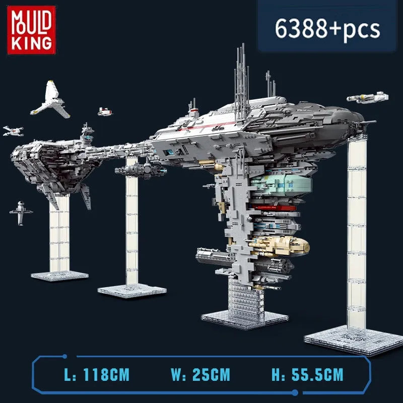 Building Blocks Star Wars MOC 21001 UCS Nebulon B Medical Frigate Bricks Toy - 11