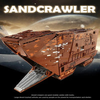 Thumbnail for Building Blocks Star Wars MOC 21009 Cavegod UCS Sandcrawler Bricks Toy - 11