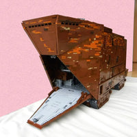 Thumbnail for Building Blocks Star Wars MOC 21009 Cavegod UCS Sandcrawler Bricks Toy - 15