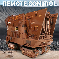 Thumbnail for Building Blocks Star Wars MOC 21009 Cavegod UCS Sandcrawler Bricks Toy - 3