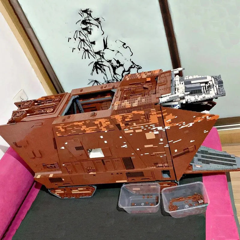 Star Wars Cavegod UCS Sandcrawler Bricks Toy Set