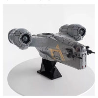 Thumbnail for Building Blocks Star Wars MOC 21023 UCS Razor Crest Spaceship Bricks Toys - 8