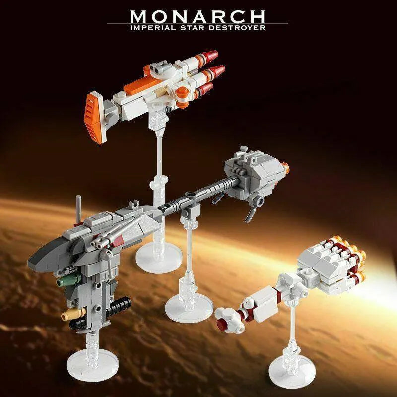 Building Blocks Star Wars MOC ISD Monarch Imperial Destroyer Bricks Toys 13135 - 8