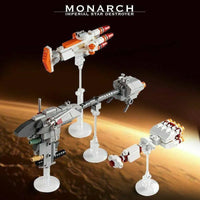 Thumbnail for Building Blocks Star Wars MOC ISD Monarch Imperial Destroyer Bricks Toys 13135 - 8