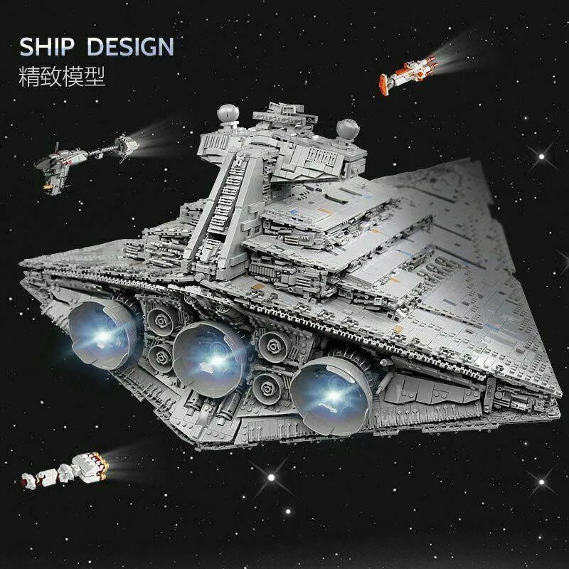 Building Blocks Star Wars MOC ISD Monarch Imperial Destroyer Bricks Toys 13135 - 5