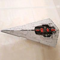 Thumbnail for Building Blocks Star Wars MOC ISD Monarch Imperial Destroyer Bricks Toys 13135 - 11