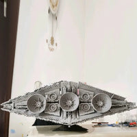 Thumbnail for Building Blocks Star Wars MOC ISD Monarch Imperial Destroyer Bricks Toys 13135 - 13