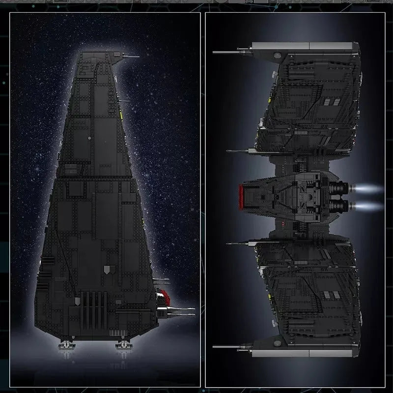 Building Blocks Star Wars MOC UCS Command Upsilon Shuttle Space Ship Bricks Construction Set Toys - 13