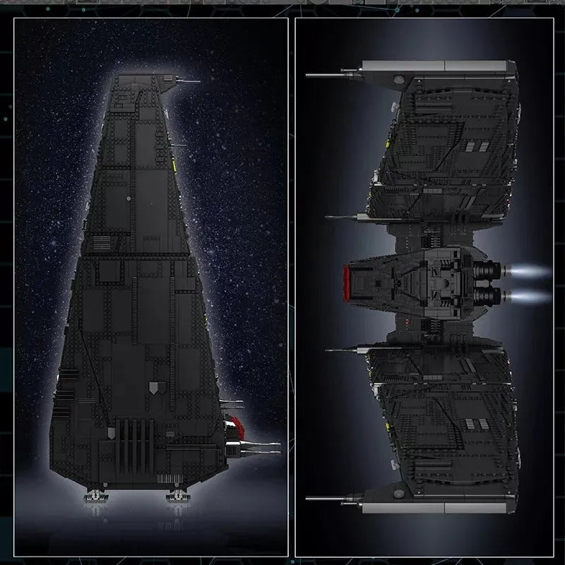 Building Blocks Star Wars MOC UCS Command Upsilon Shuttle Space Ship Bricks - 13