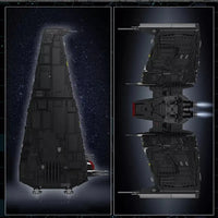 Thumbnail for Building Blocks Star Wars MOC UCS Command Upsilon Shuttle Space Ship Bricks Construction Set Toys - 13