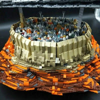 Thumbnail for Building Blocks Star Wars MOC UCS Empire Over Jedha City Bricks Toy - 3