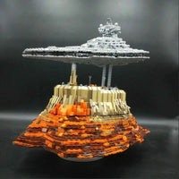 Thumbnail for Building Blocks Star Wars MOC UCS Empire Over Jedha City Bricks Toy - 2