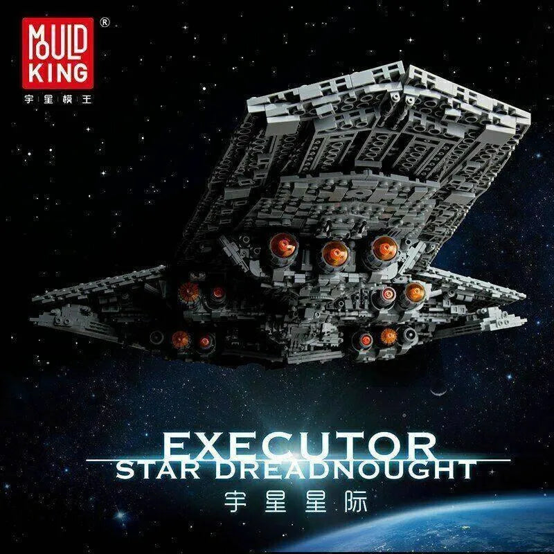 Building Blocks Star Wars MOC UCS Executor Class Dreadnought Bricks Toy - 4