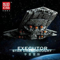 Thumbnail for Building Blocks Star Wars MOC UCS Executor Class Dreadnought Bricks Toy - 4